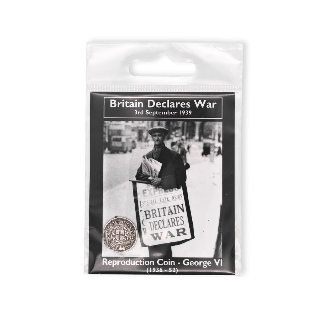George VI Coin - Britain Declares War