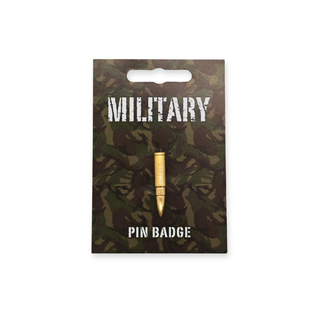 Bullet Pin Badge