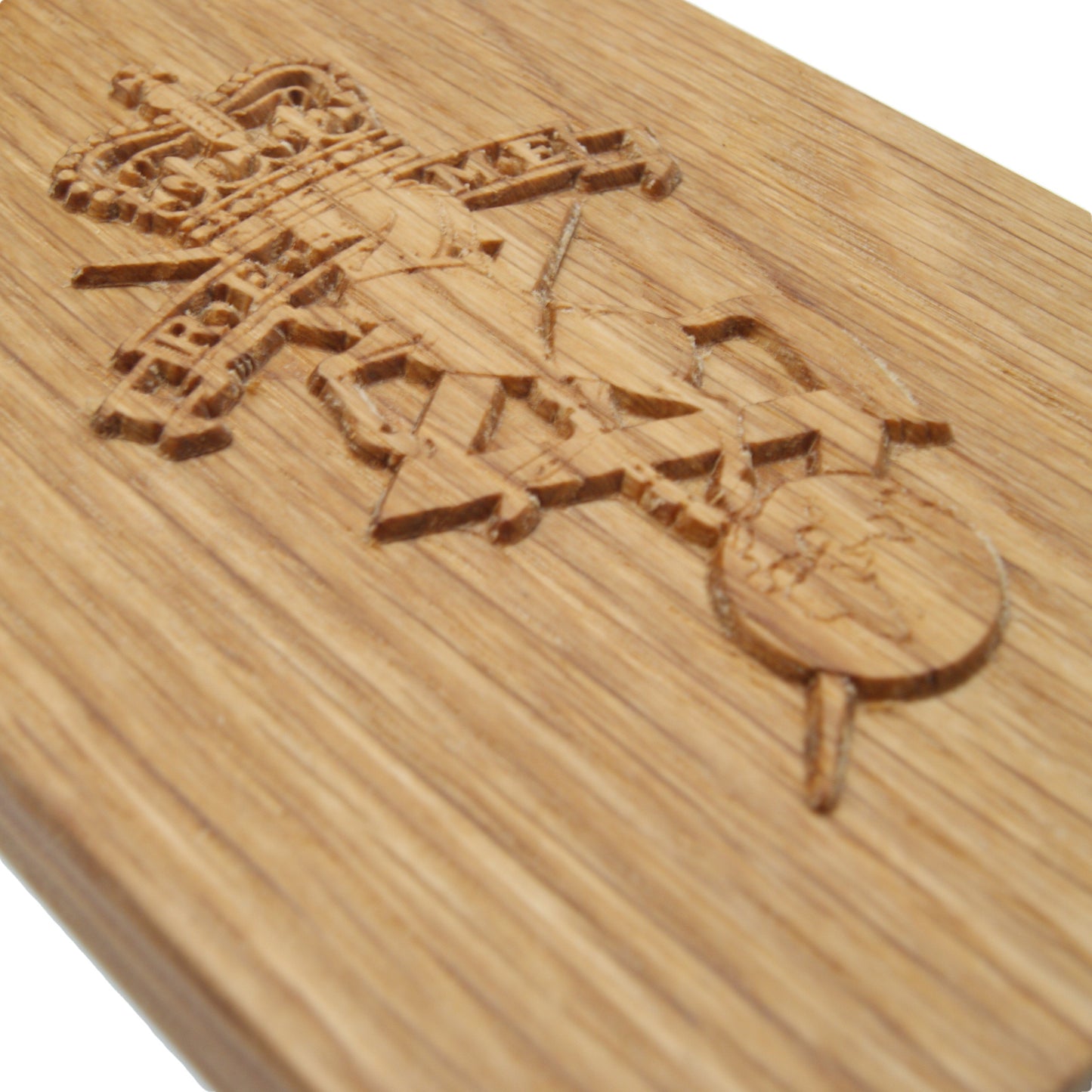 REME Carved Bottle Opener