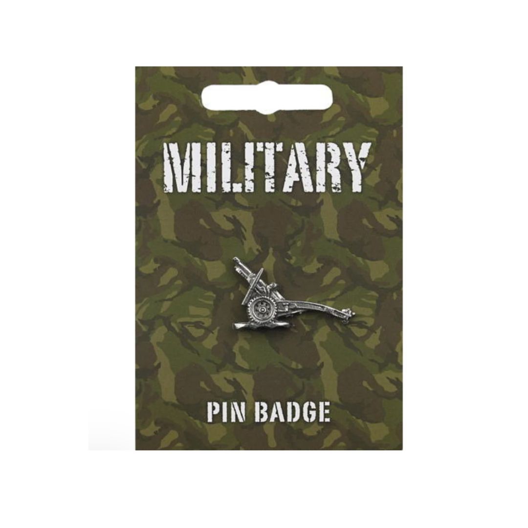 25lb Gun Pin Badge