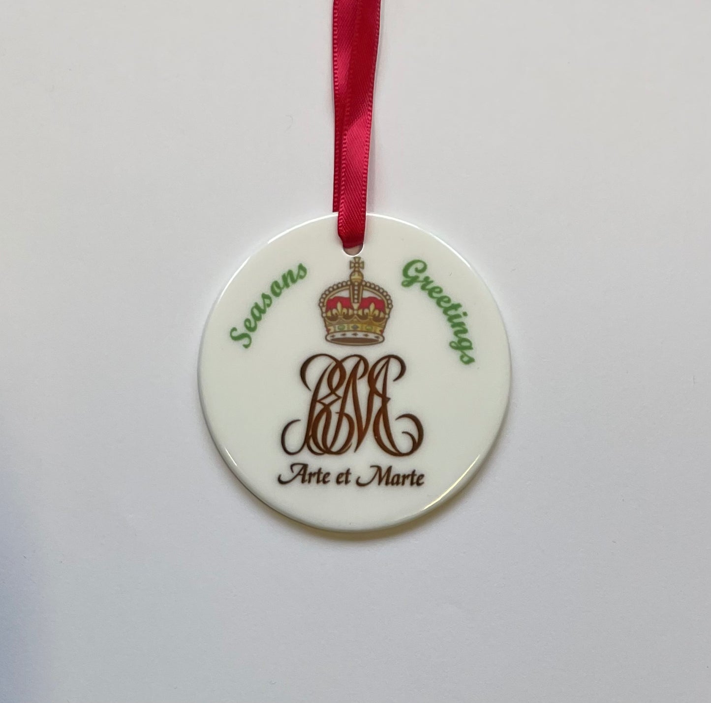 REME Christmas Circle Decoration