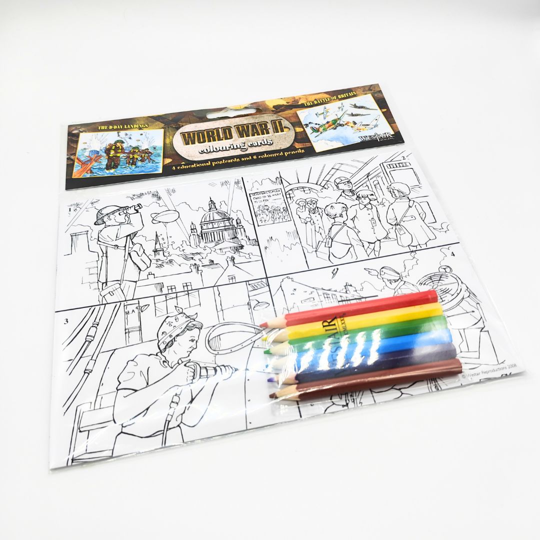 WWII Colouring Set