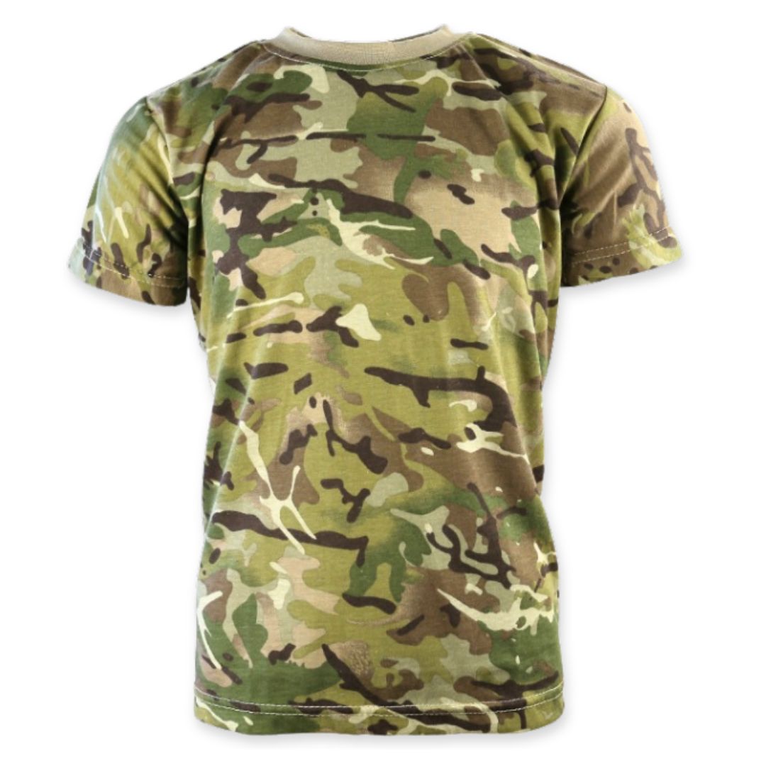 Children's Camo Print T-shirt