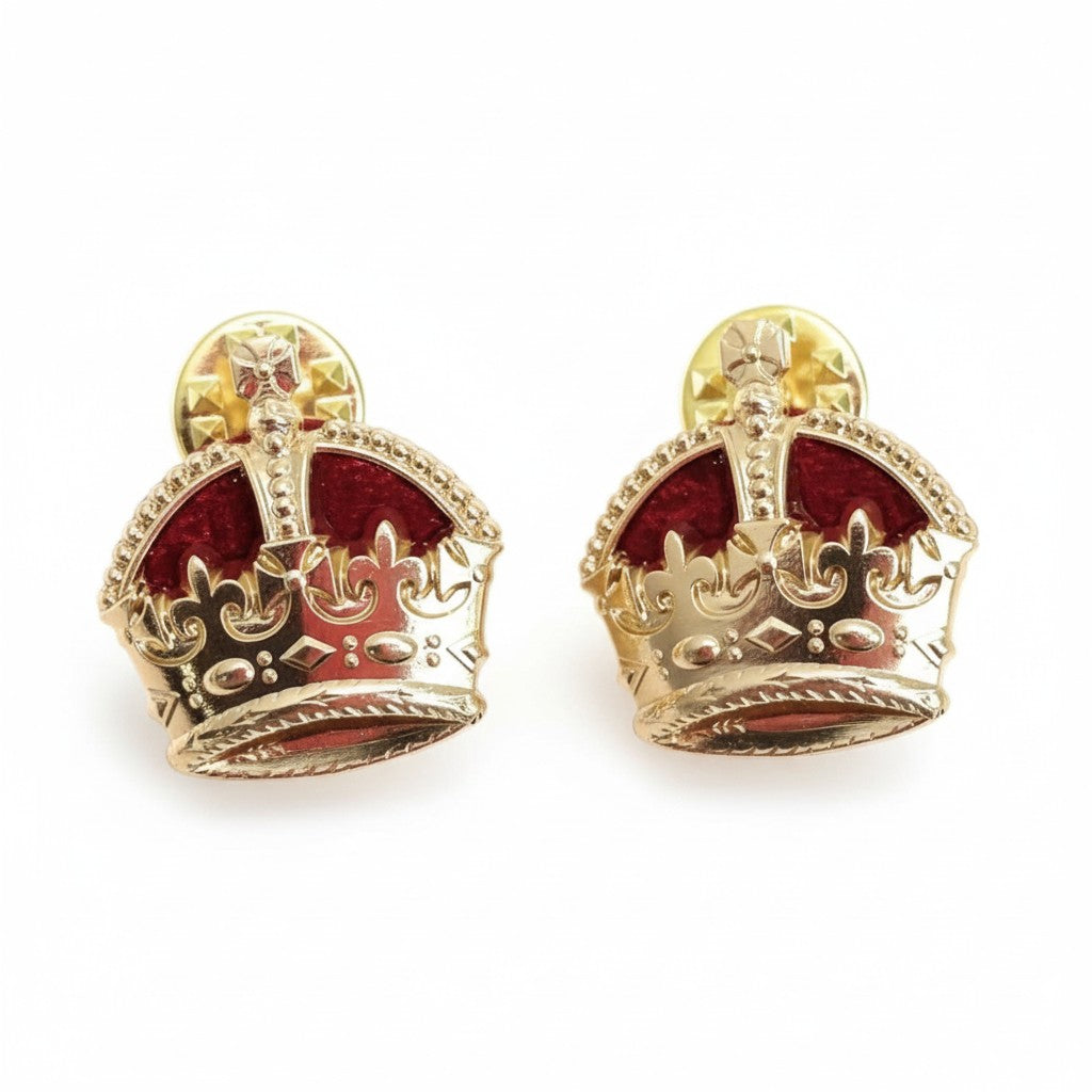 Officer Anodized Crowns - Pair