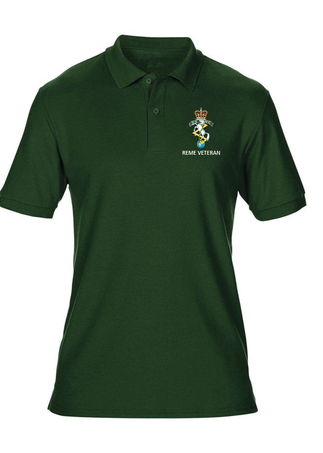 REME Veteran Polo Shirt - Green