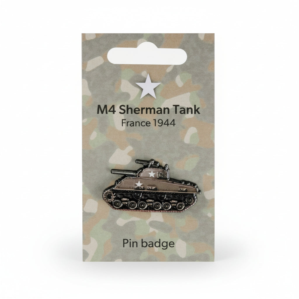 M4 Sherman Pin Badge