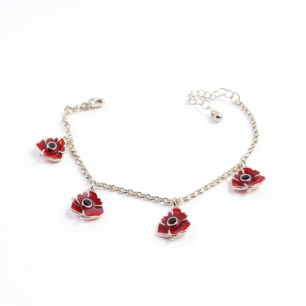 Poppy Charm Bracelet