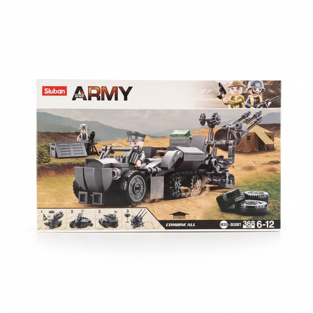 Sluban German WWII Tank (B0681)