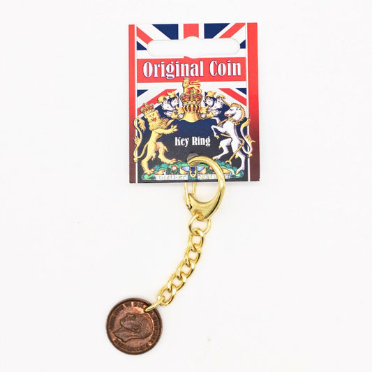 George VI Farthing Keyring