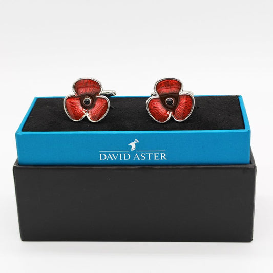 Poppy Cufflink Set