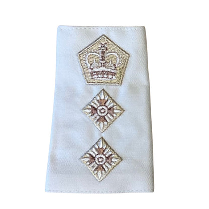 Rank Slide REME with Queens Crown (Parchment)