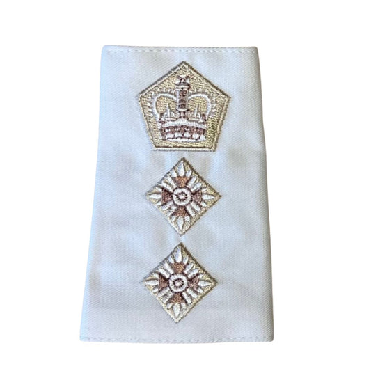 Rank Slide REME with Queens Crown (Parchment)