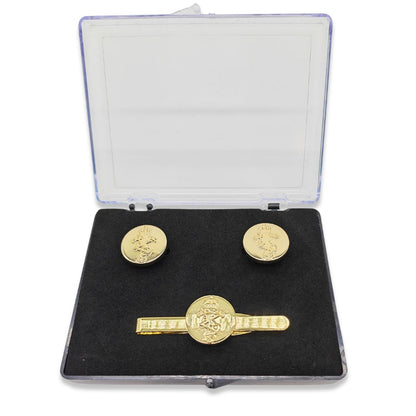 REME Cufflinks & Tie Slide