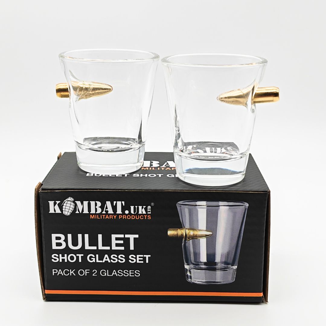 Bullet Shot Glass Pair
