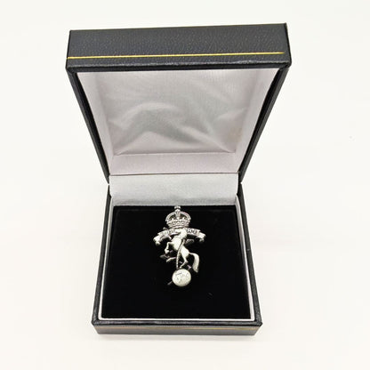 REME Antique Finish Brooches