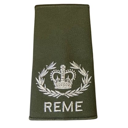 Rank Slide REME with Queens Crown (Olive)
