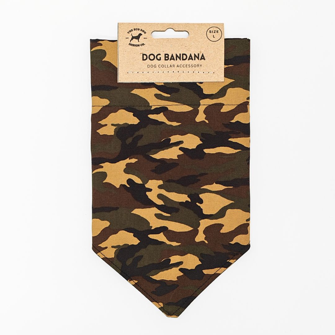 Camo Dog Bandana