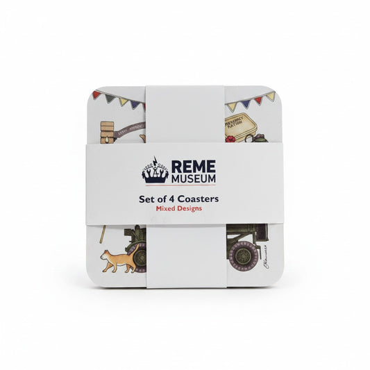 REME4 Pack of Coasters