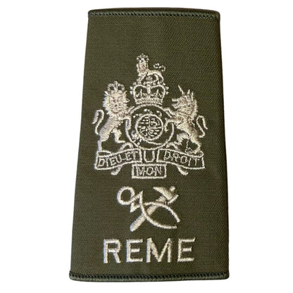 Rank Slide REME with Queens Crown (Olive)