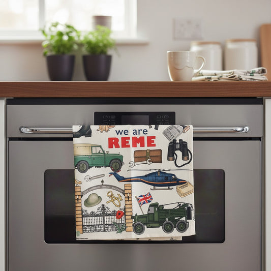 REME Tea towel