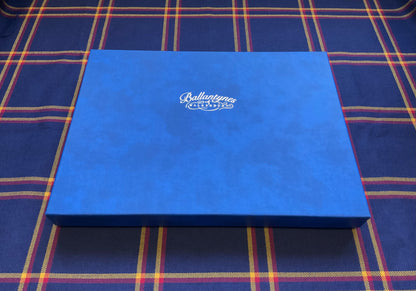 Wooden Serving Tray For a Whisky or Brandy 5 Piece Crystal Set