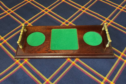 Wooden Serving Tray For A Whisky or Brandy Set