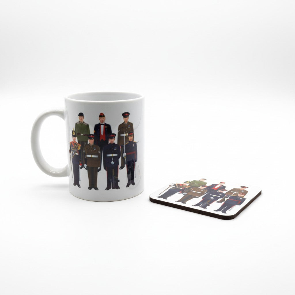 REME Uniform Mug and Coaster Set