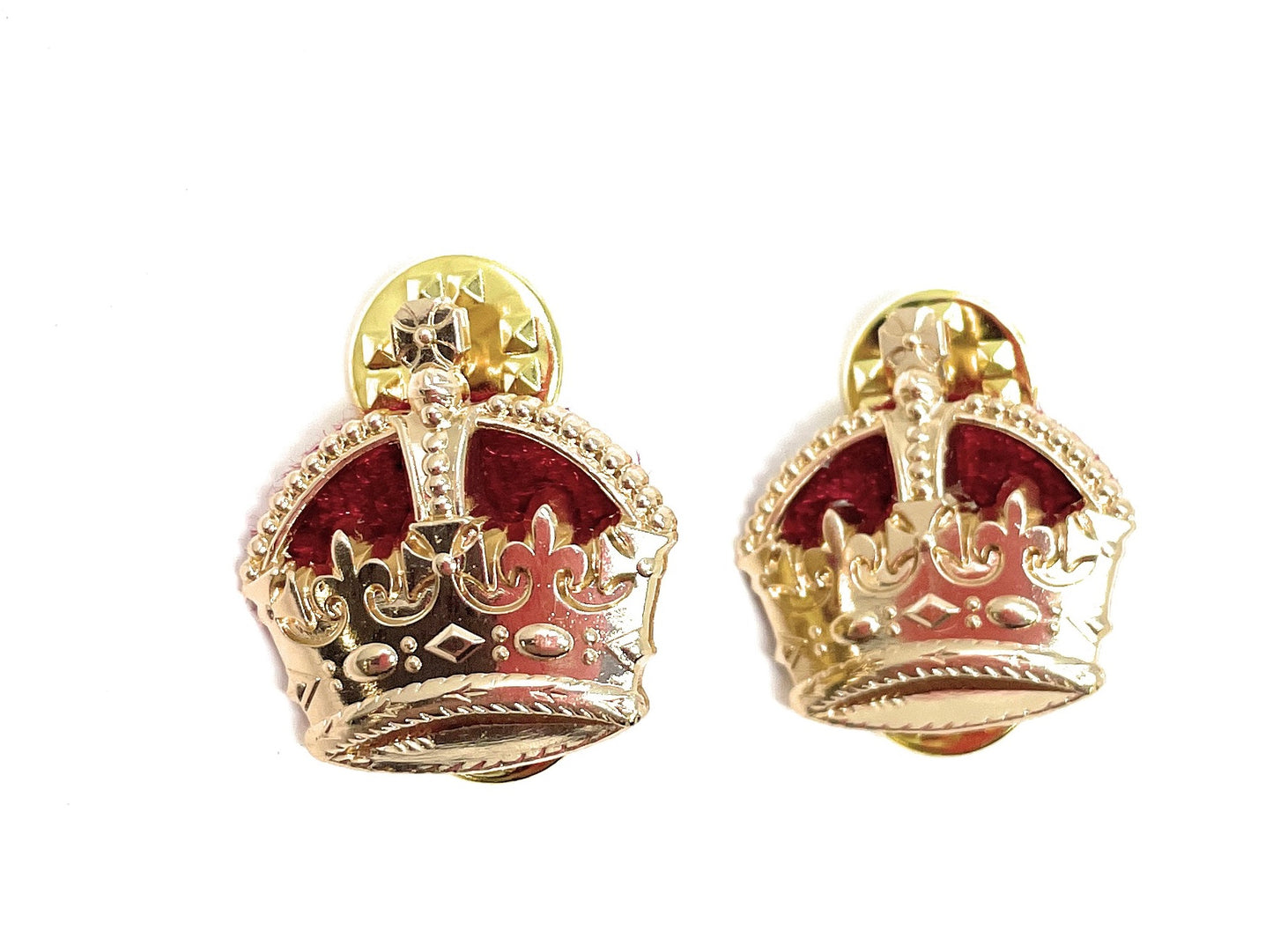 Officer Anodized Crowns - Pair