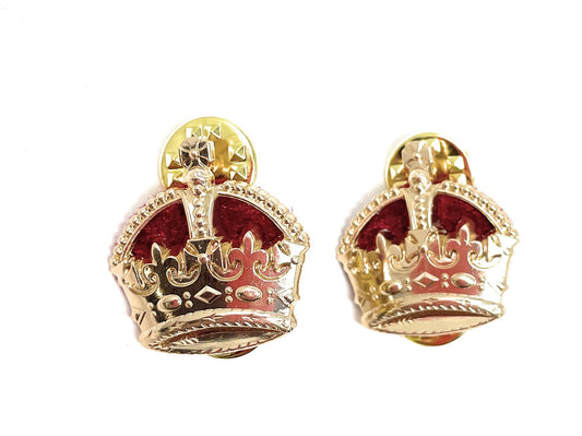 Officer Anodized Crowns - Pair