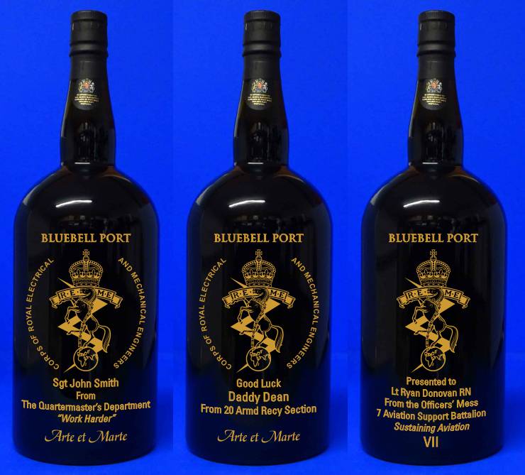Bluebell REME MAGNUM Port - Personalised