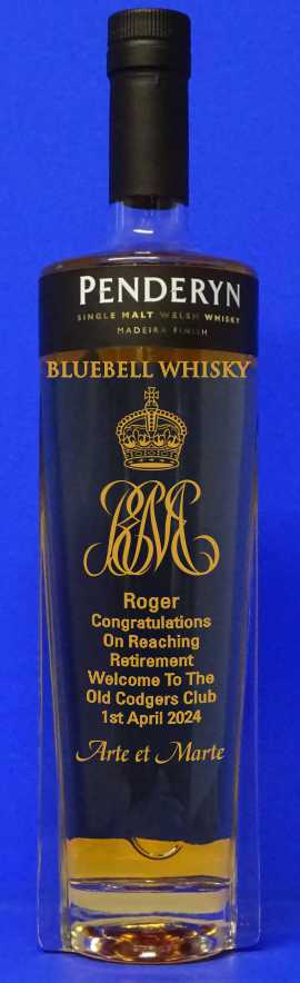 REME Bluebell Penderyn Whisky - Personalise