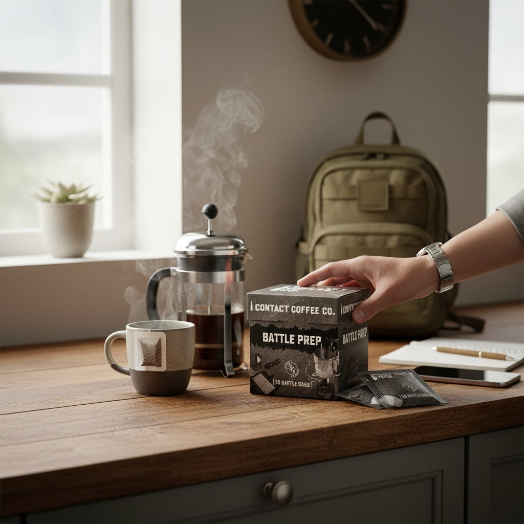 Contact Coffee Bags- Battle Prep