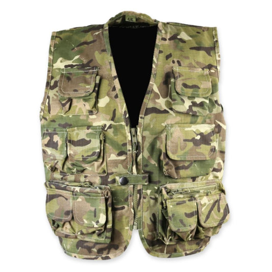 Children's Camo Print Vest