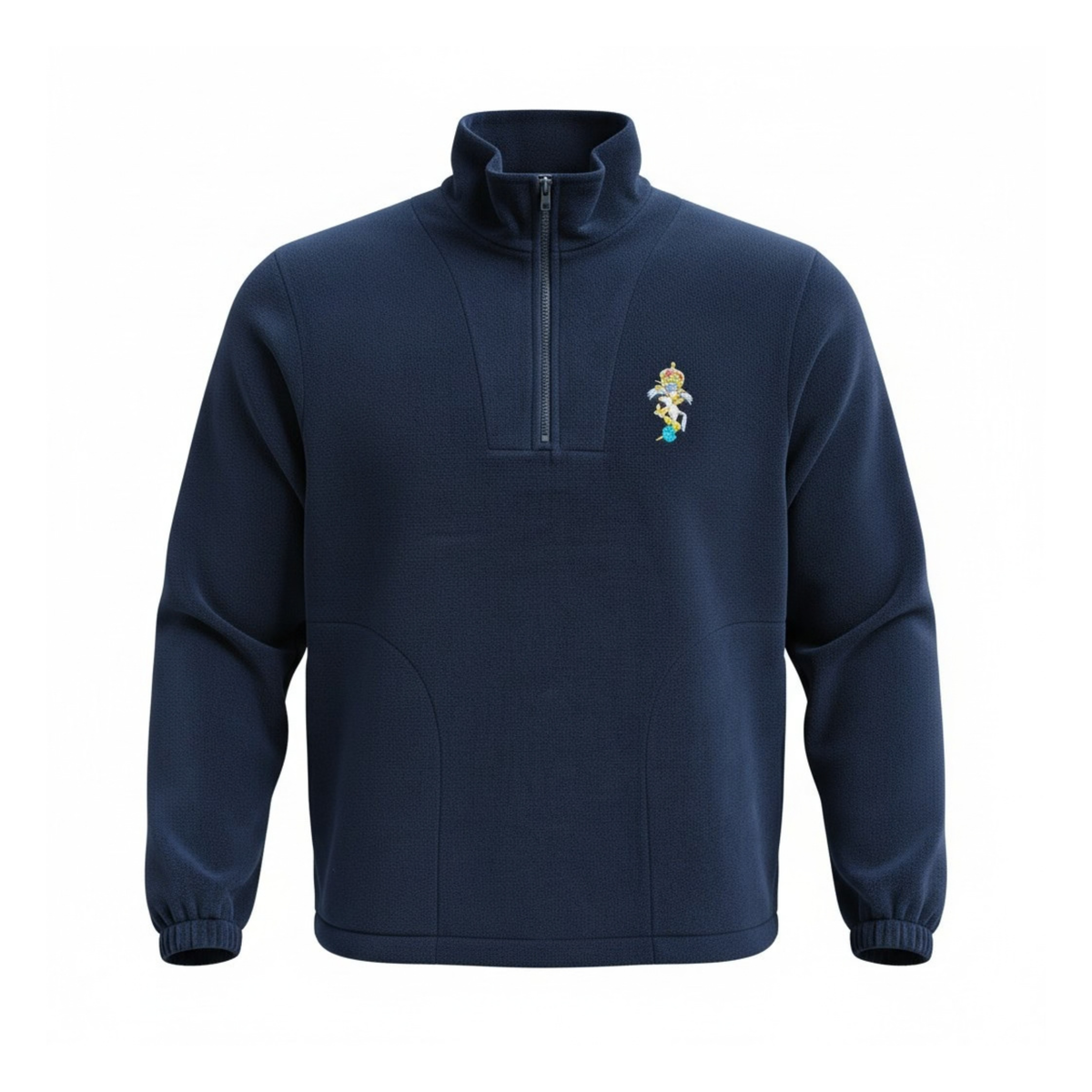 REME Navy 1/4 Zip Fleece