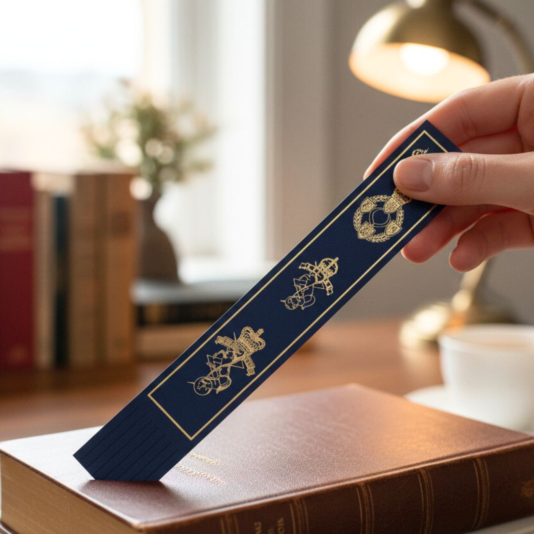 REME Leather Bookmark