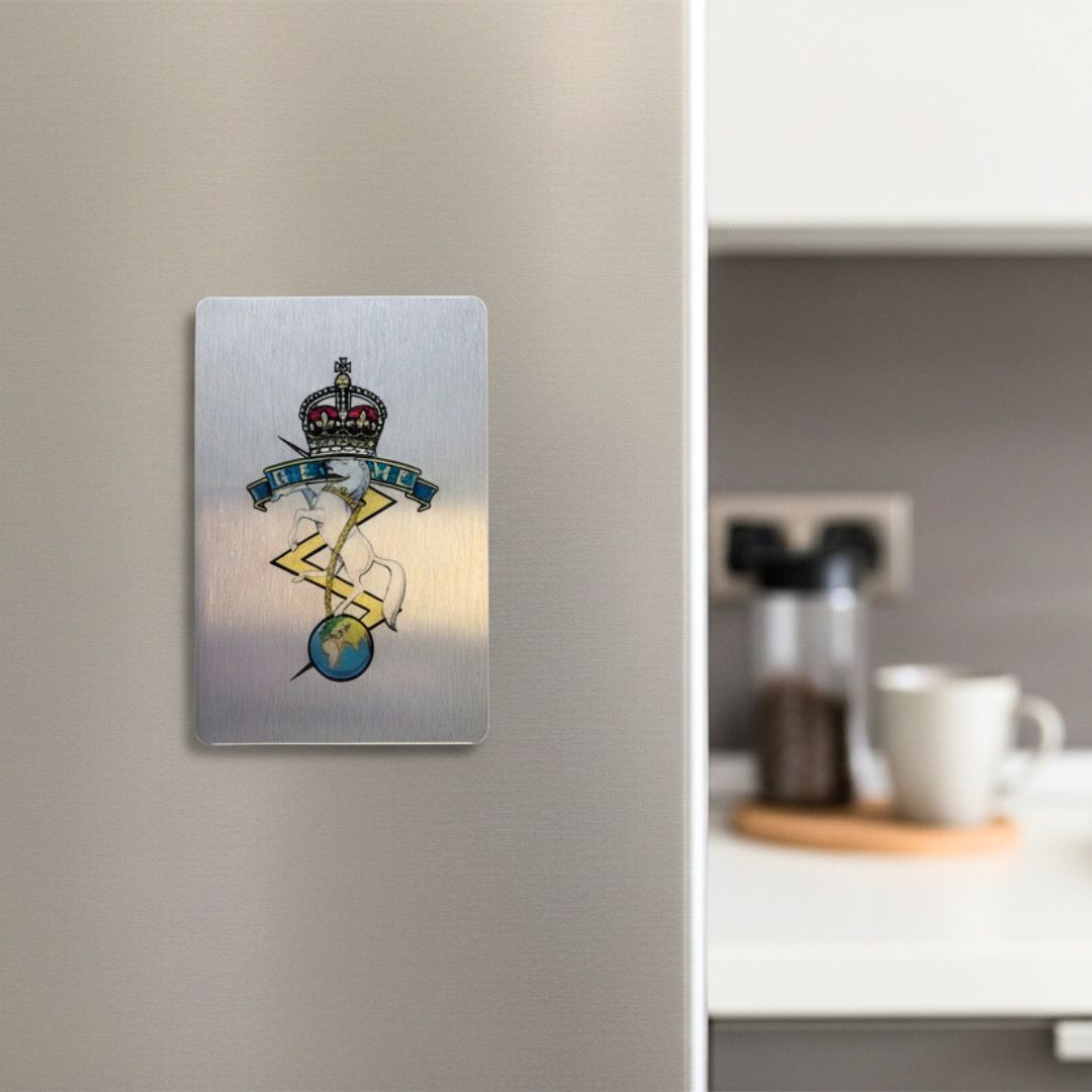 REME Fridge Magnet (Silver)