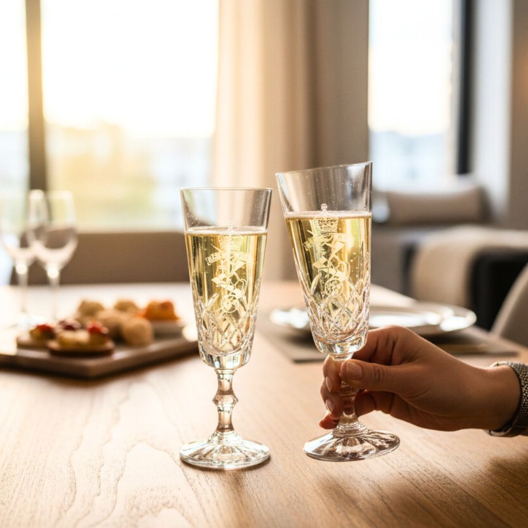 REME Champagne Crystal Windsor Boxed