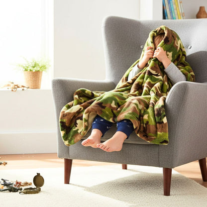 Children's Camo Blanket