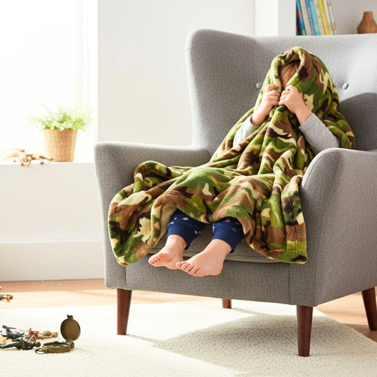 Children's Camo Blanket
