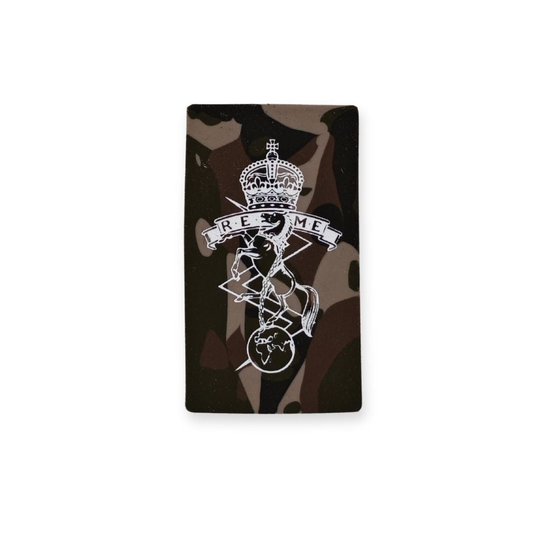 Cap Badge Camo Eraser