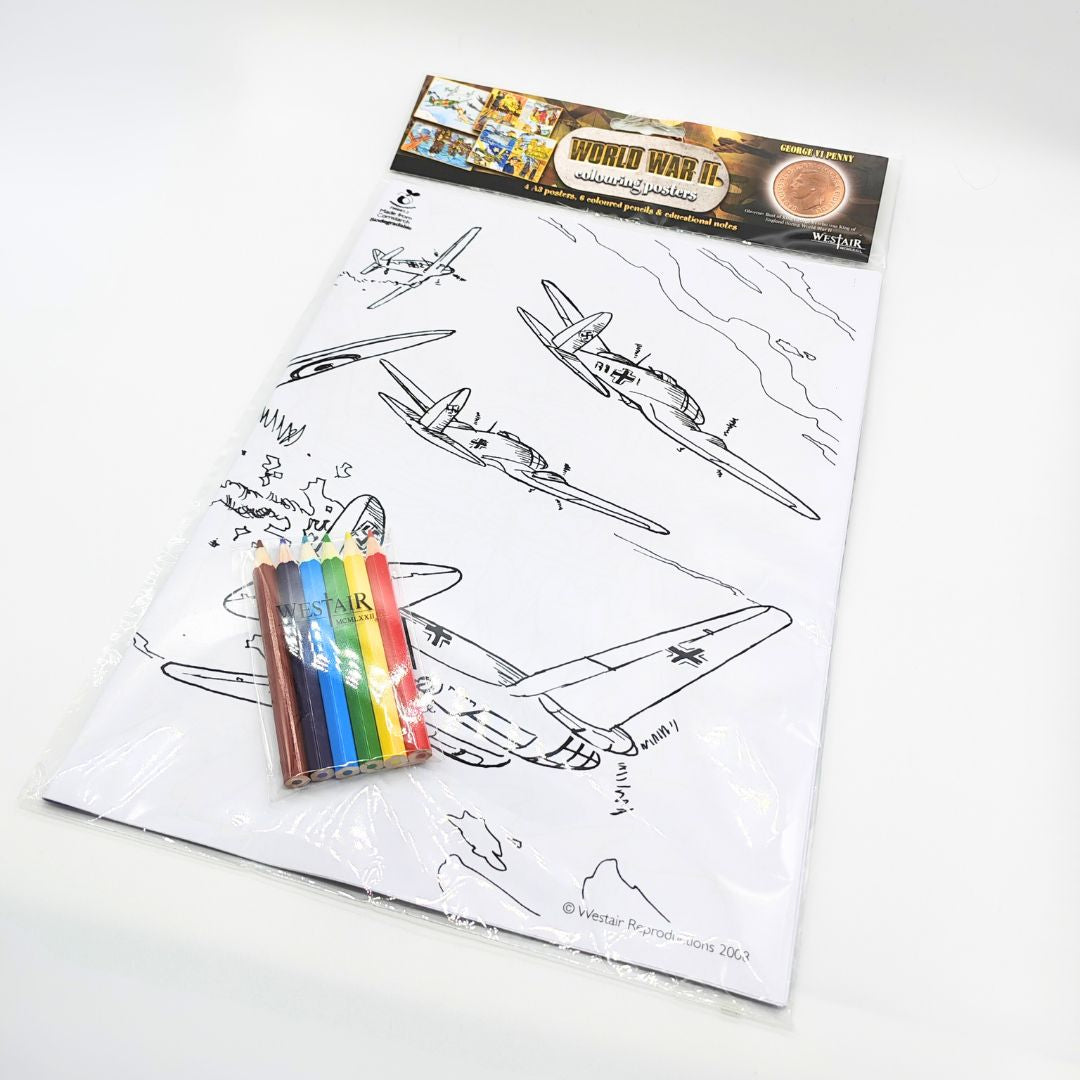 WWII Colouring Posters