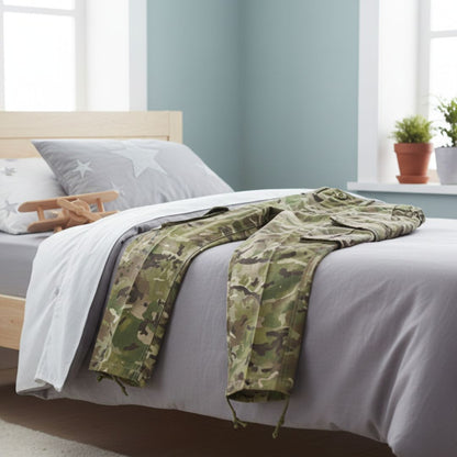 Children's Camo Print Trousers