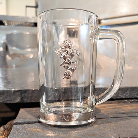 REME Pewter Glass Tankard