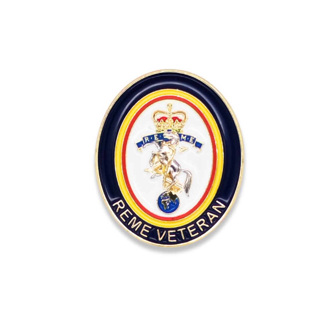 REME Veteran Lapel Badge
