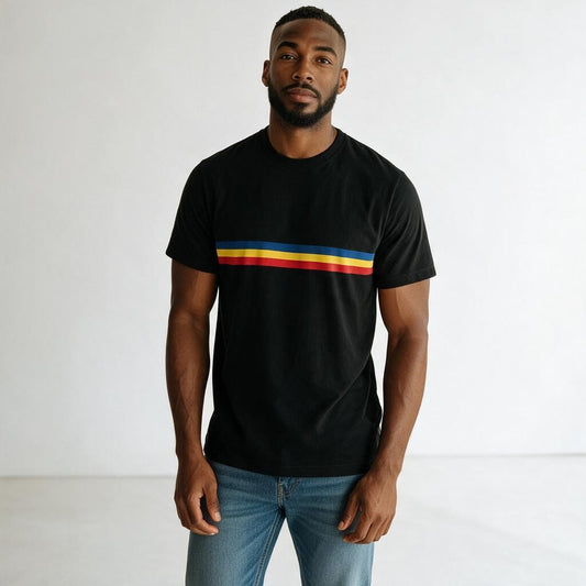 REME Black Stripe T-Shirt