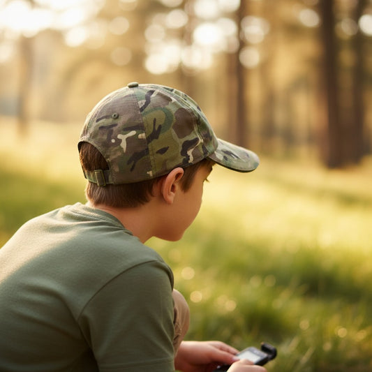 Children's Camo Baseball Cap