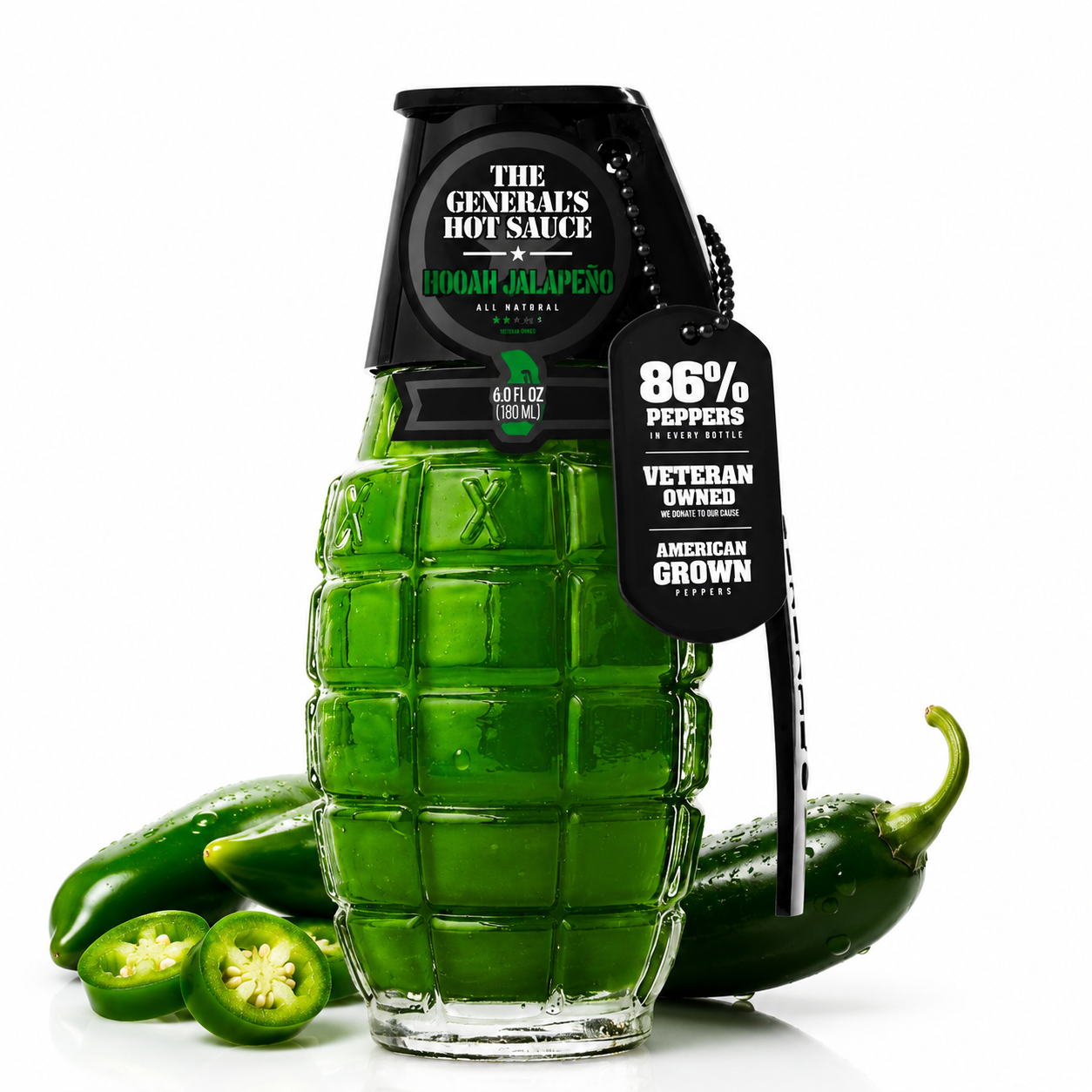 Grenade Hooah Jalapeno Hot Sauce