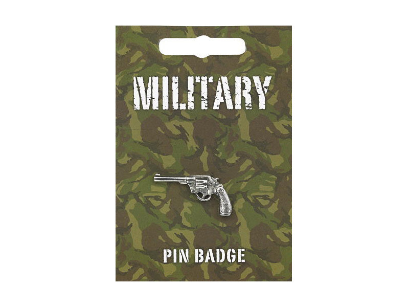 Pistol Pin Badge