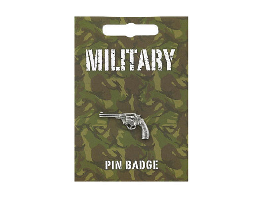 Pistol Pin Badge