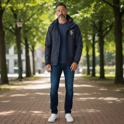 Premium Fleece Lined Waterproof Outdoor Jacket REME - Navy